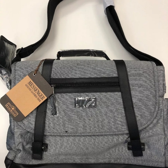 Messenger Briefcase by Renwick NEW Unisex - Picture 4 of 6